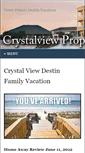 Mobile Screenshot of crystalview203.com
